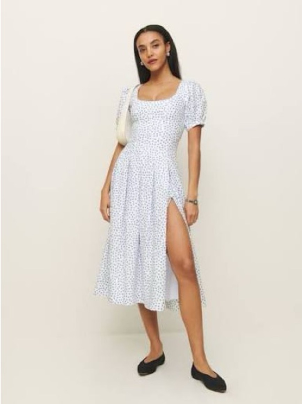 NWT Reformation Coucou Linen Dress, Size 2
